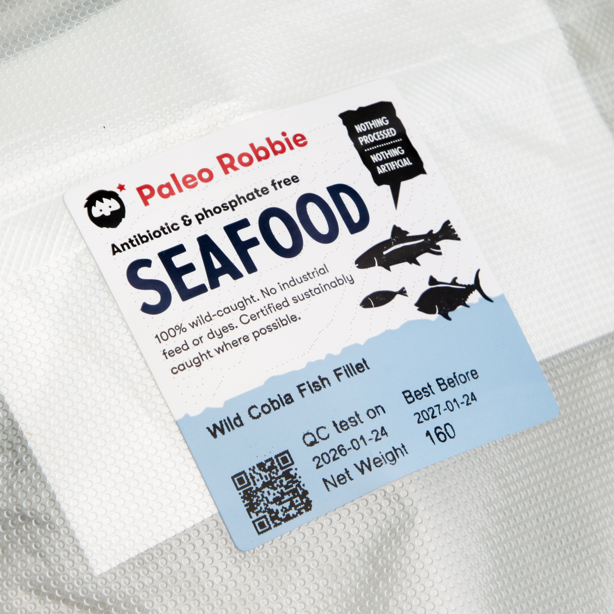 Wild Cobia Fish Fillet